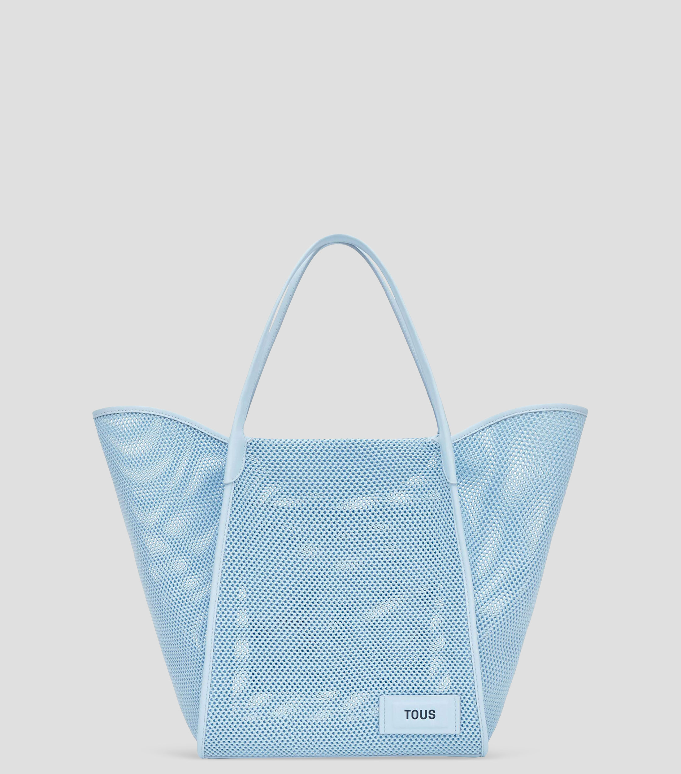Bolsa Shoulder Capazo con microdiseños Mujer